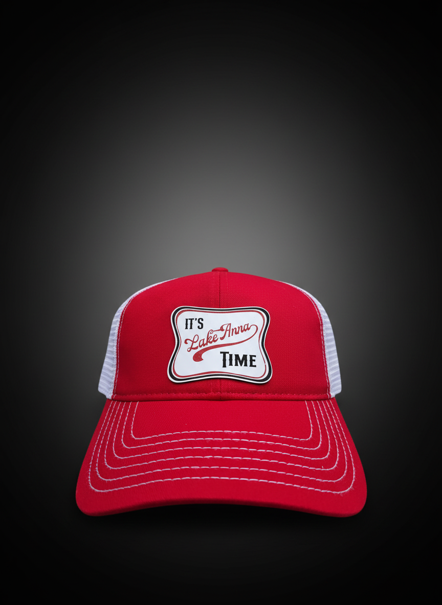 Its Lake Anna Time Trucker Hat