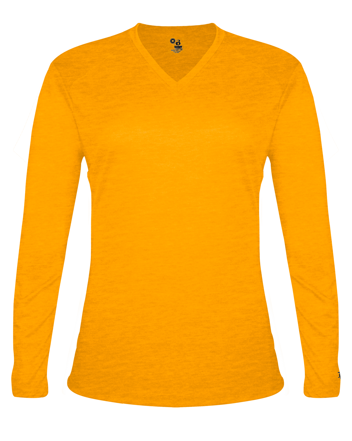 Badger Sport - TRI-BLEND LADIES' V-NECK L/S T (496400)