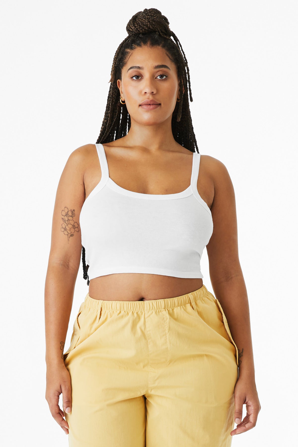 Bella + Canvas - Women's Micro Rib Spaghetti Strap Tank (BC1012)