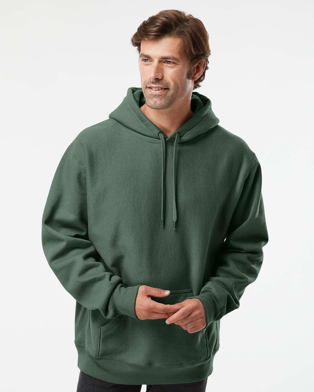 Independent Trading Co. Heavyweight Cross-Grain Hooded Sweatshirt - Kraft Life Custom Apparel