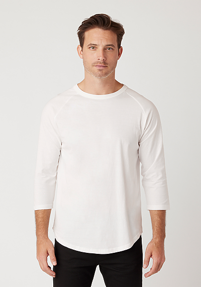 Cotton Heritage - Unisex 3/4 Sleeve Baseball Tee (MC1190)