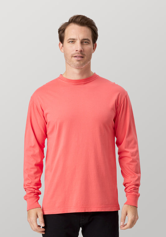 Cotton Heritage Garment Dyed Long Sleeve T-Shirt (OU1964)
