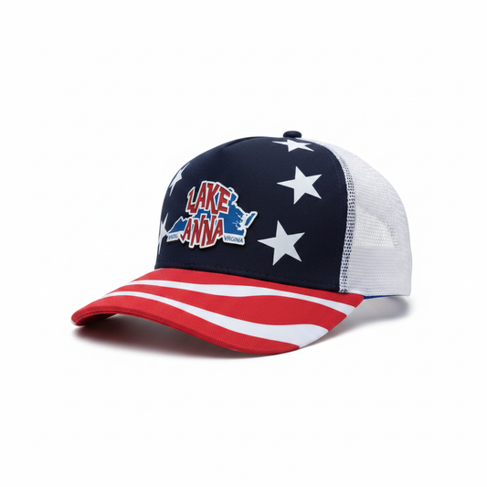 Lake Anna Virginia USA Trucker - Angled