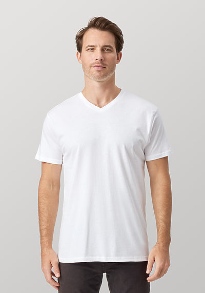 Cotton Heritage - Men's V-Neck T-Shirt (MC1047)