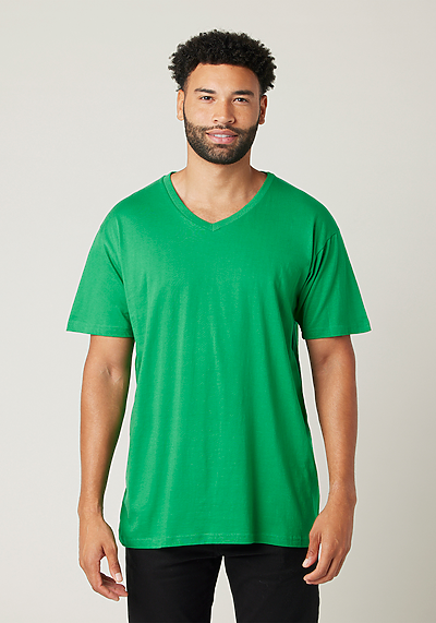 Cotton Heritage - Men's V-Neck T-Shirt (MC1047)
