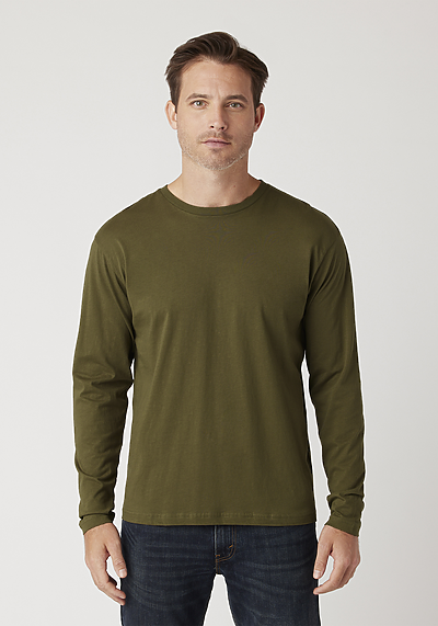 Cotton Heritage - Men's Long Sleeve T-Shirt (MC1144)