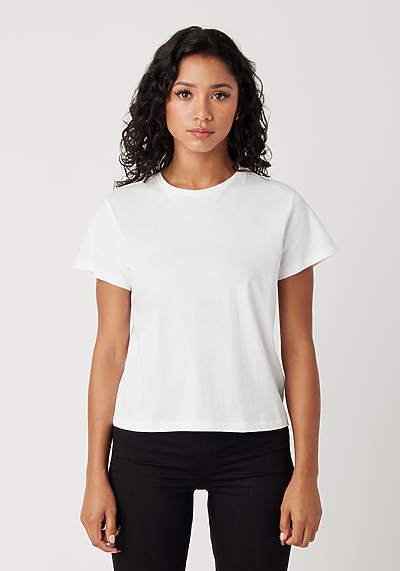 Cotton Heritage - High-Waisted Tee (OW1086)