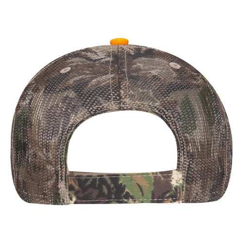 Camouflage 6 Panel Low Profile Mesh Back Trucker Hat (106-752)