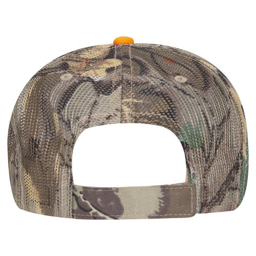 Camouflage 6 Panel Low Profile Mesh Back Trucker Hat (106-752)