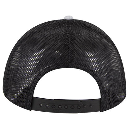 OTTO Cap 6 Panel Mid Profile Mesh Back Trucker Hat (112-1)