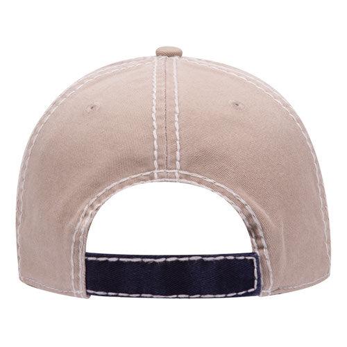 OTTO 6 Panel Low Profile Dad Hat (OC149-1091) - Kraft Life Custom Apparel