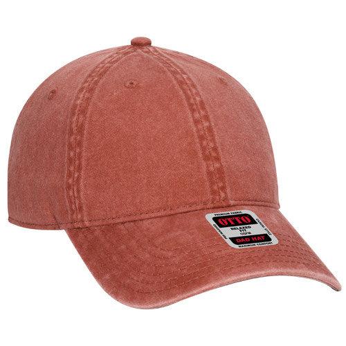 OTTO 6 Panel Low Profile Dad Hat (18-711) - Kraft Life Custom Apparel