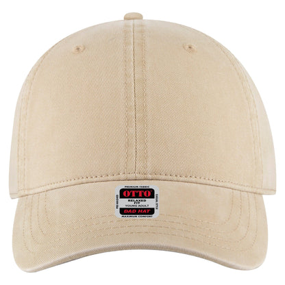 OTTO CAP 6 Panel Low Profile Dad Hat (18-772) - Kraft Life Custom Apparel