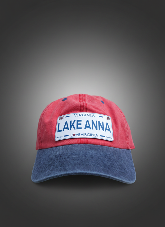 Lake Anna License Plate Dad Hat