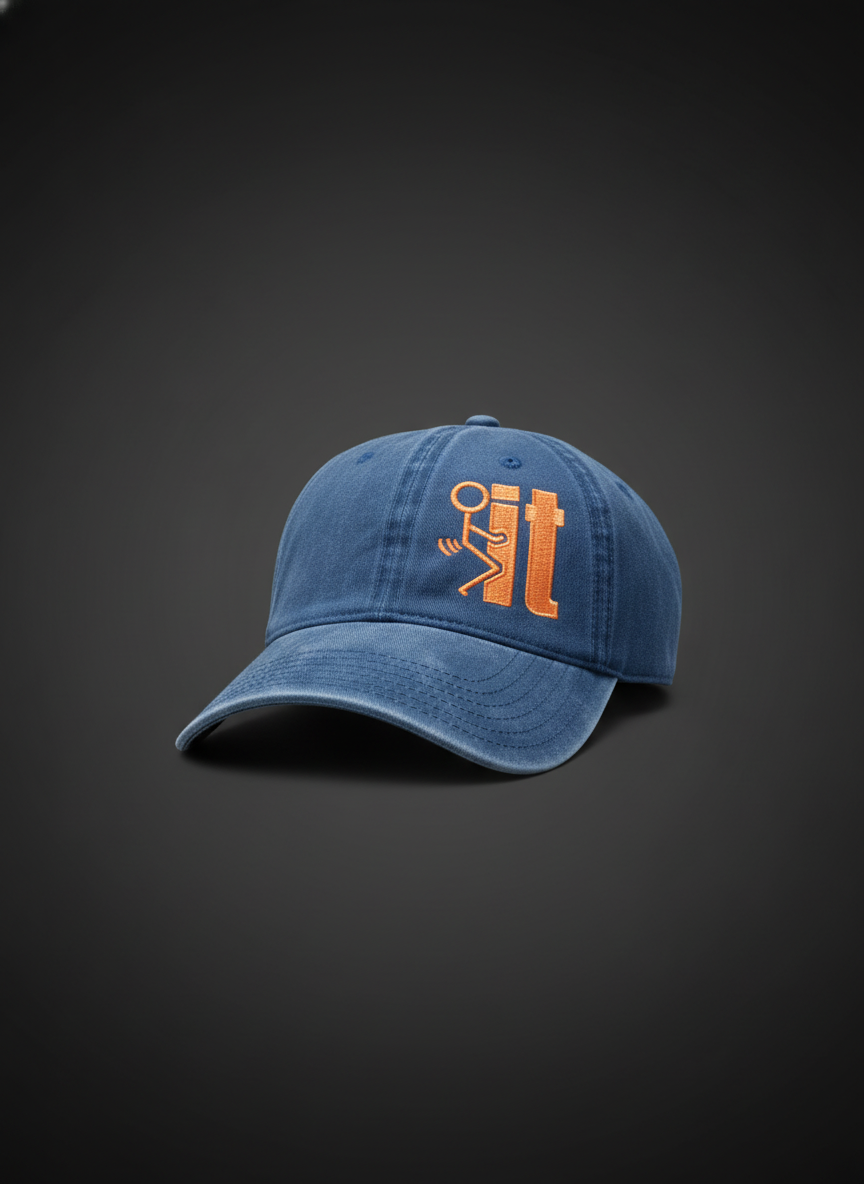 Orange F-It Embroidered Dad Hat