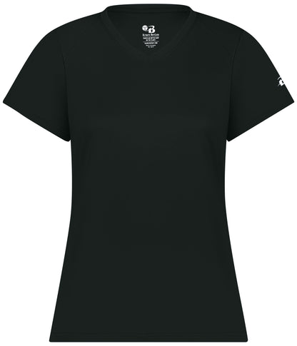 Badger Sport - LADIES ULTIMATE SOFTLOCK V-NECK TEE (406200)