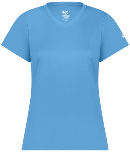 Badger Sport - LADIES ULTIMATE SOFTLOCK V-NECK TEE (406200)