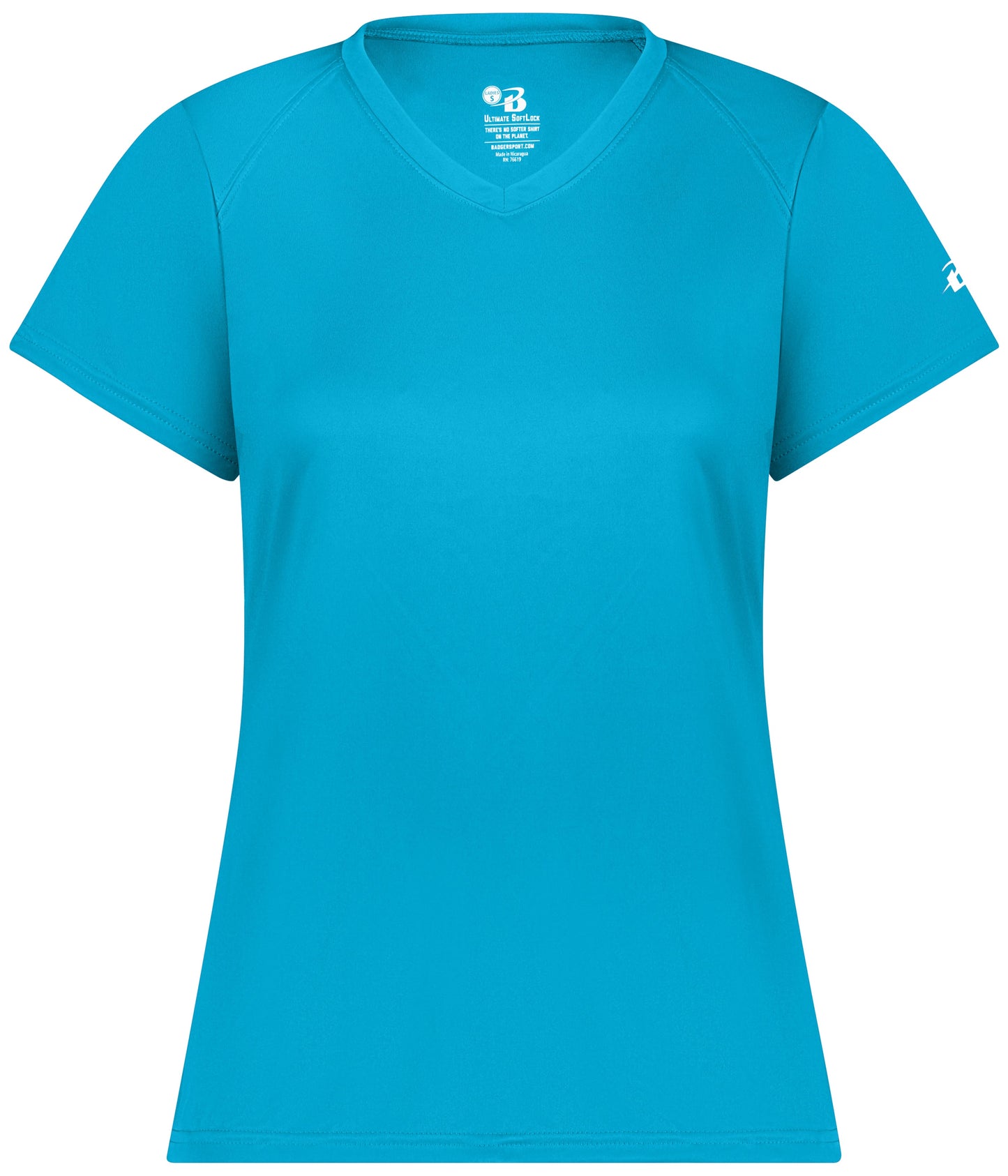 Badger Sport - LADIES ULTIMATE SOFTLOCK V-NECK TEE (406200)