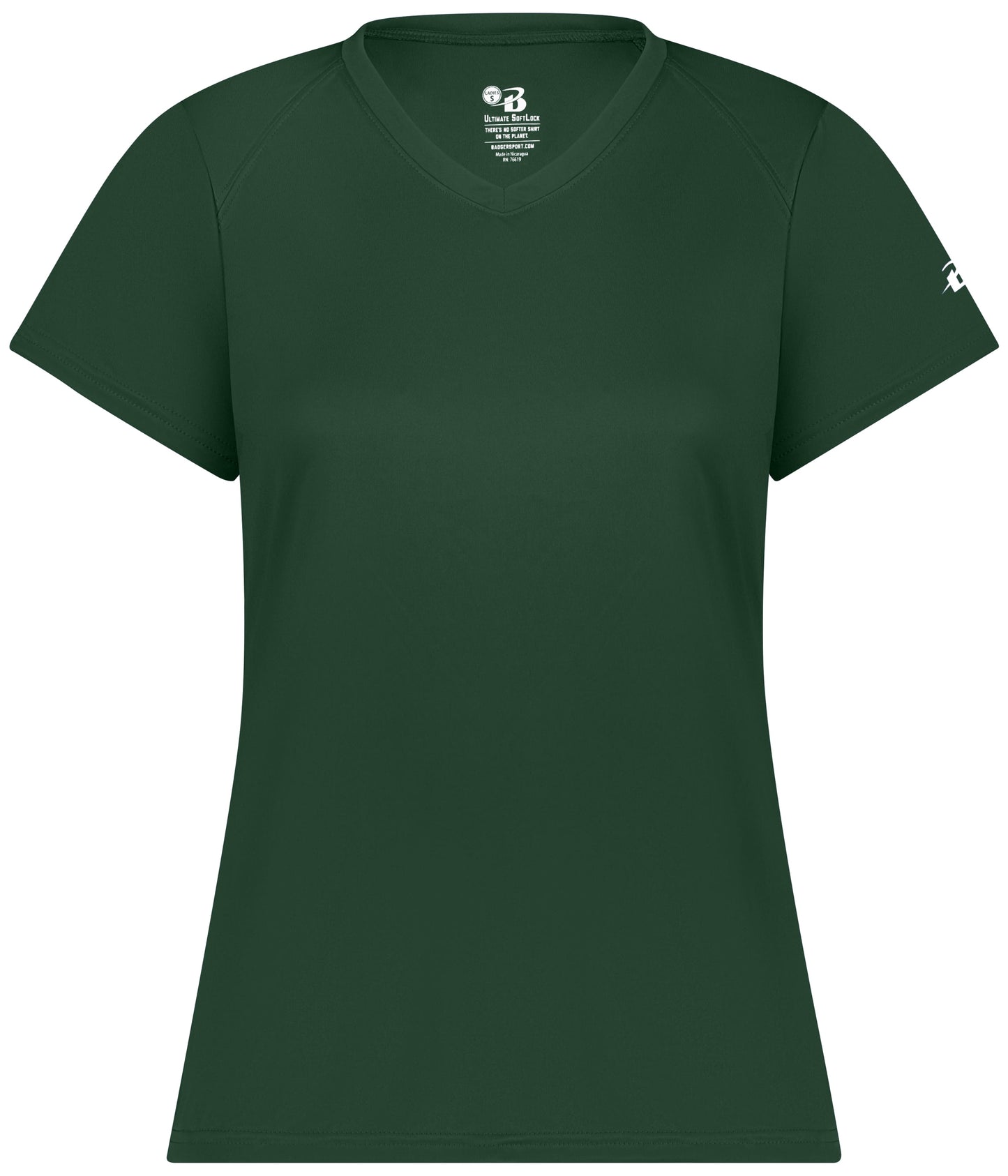 Badger Sport - LADIES ULTIMATE SOFTLOCK V-NECK TEE (406200)