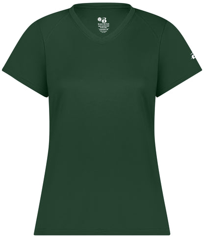 Badger Sport - LADIES ULTIMATE SOFTLOCK V-NECK TEE (406200)