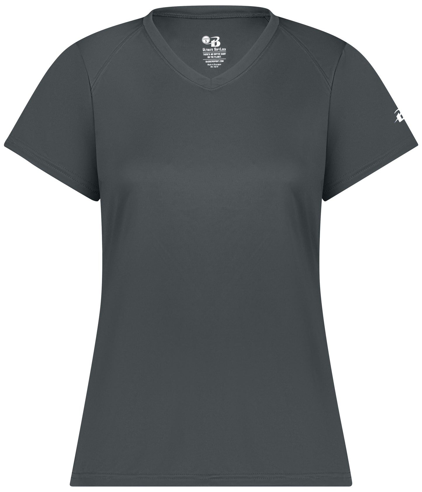 Badger Sport - LADIES ULTIMATE SOFTLOCK V-NECK TEE (406200)