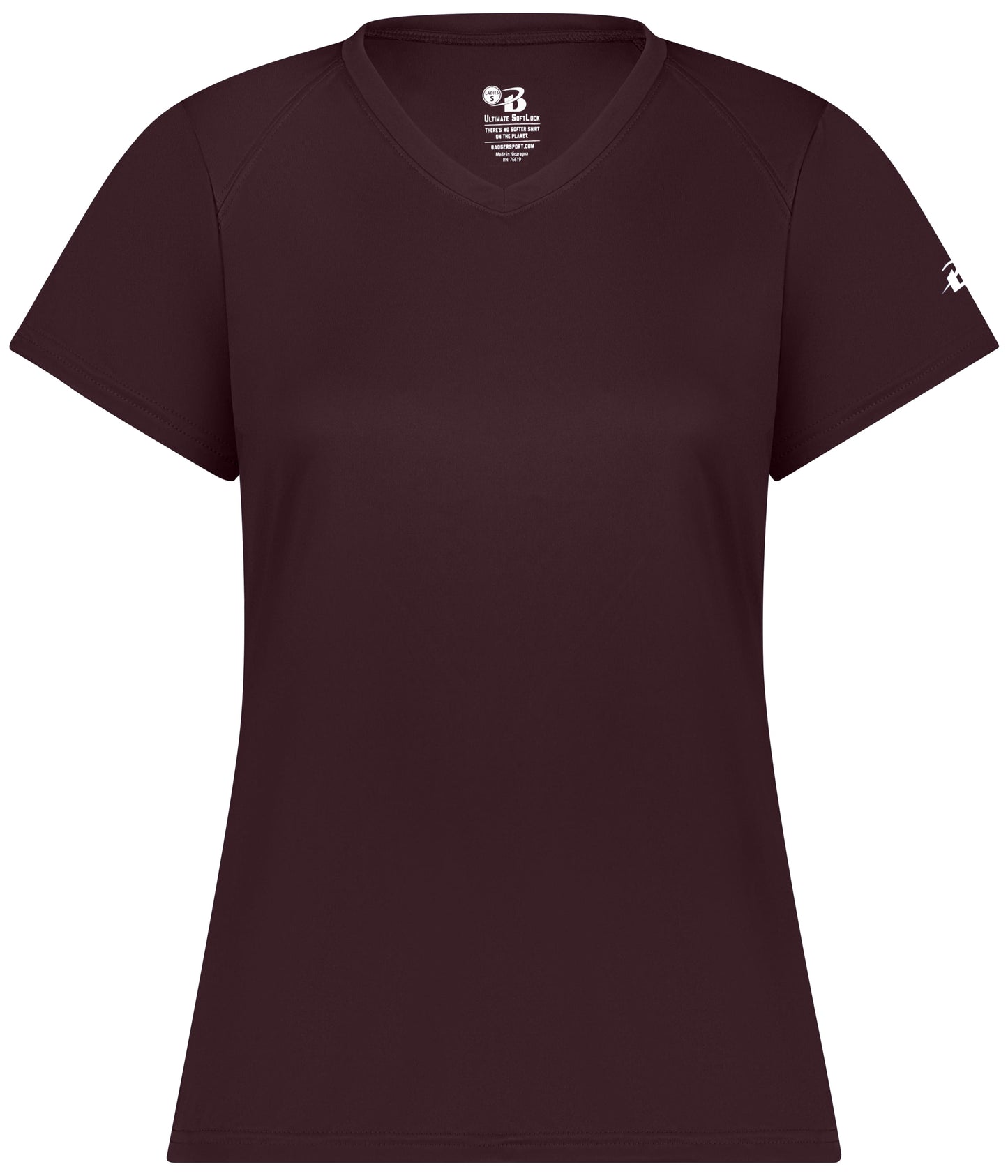 Badger Sport - LADIES ULTIMATE SOFTLOCK V-NECK TEE (406200)
