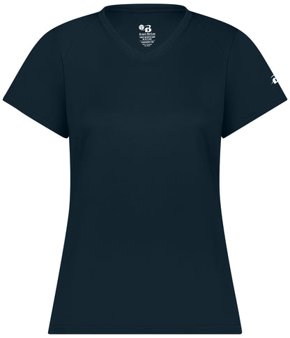 Badger Sport - LADIES ULTIMATE SOFTLOCK V-NECK TEE (406200)