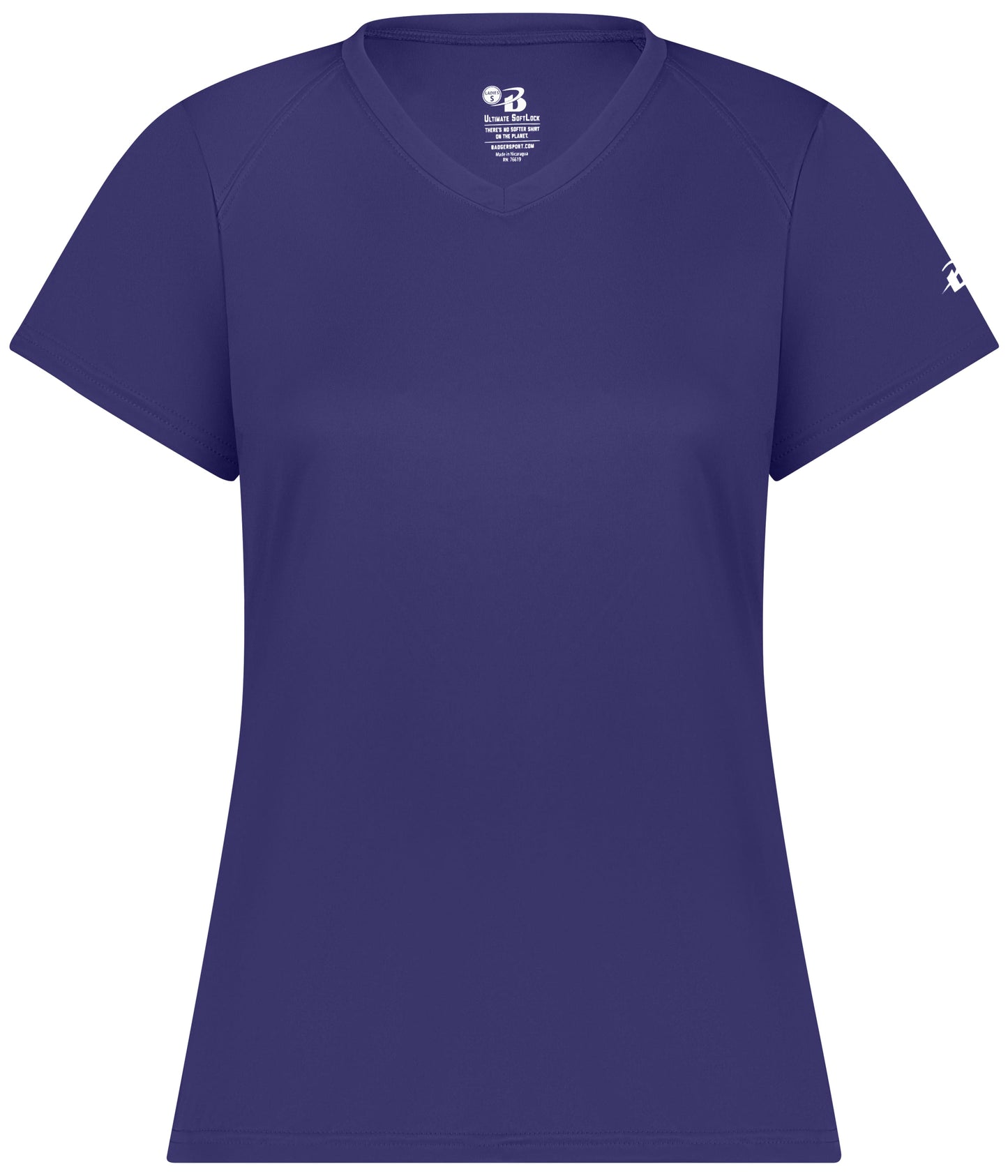 Badger Sport - LADIES ULTIMATE SOFTLOCK V-NECK TEE (406200)
