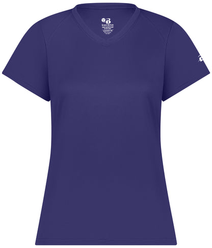 Badger Sport - LADIES ULTIMATE SOFTLOCK V-NECK TEE (406200)