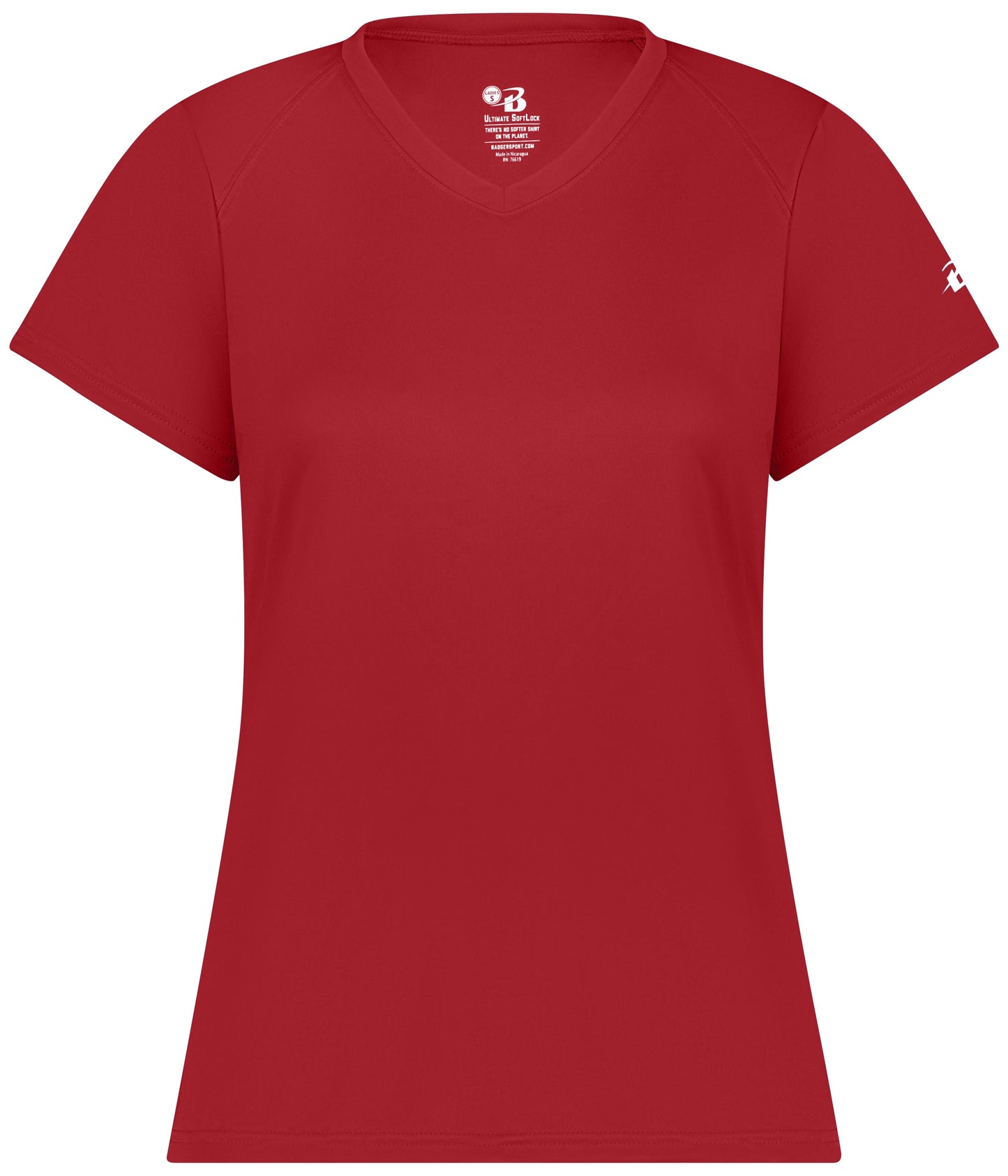 Badger Sport - LADIES ULTIMATE SOFTLOCK V-NECK TEE (406200)
