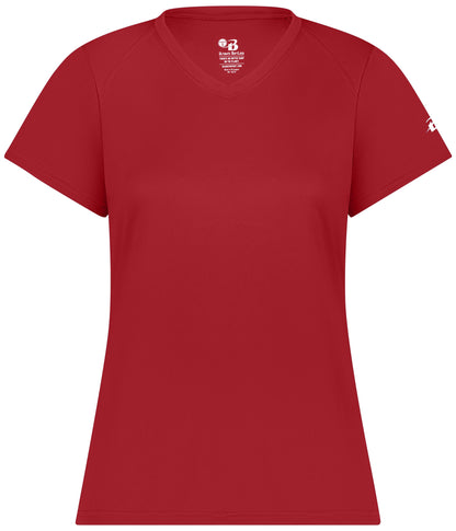 Badger Sport - LADIES ULTIMATE SOFTLOCK V-NECK TEE (406200)