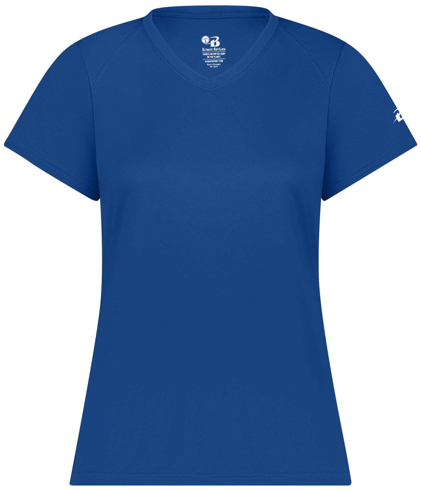 Badger Sport - LADIES ULTIMATE SOFTLOCK V-NECK TEE (406200)
