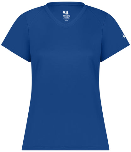 Badger Sport - LADIES ULTIMATE SOFTLOCK V-NECK TEE (406200)