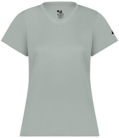 Badger Sport - LADIES ULTIMATE SOFTLOCK V-NECK TEE (406200)