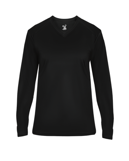 Badger Sport - ULTIMATE LADIES' V-NECK L/S TE (406400)