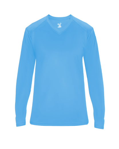 Badger Sport - ULTIMATE LADIES' V-NECK L/S TE (406400)