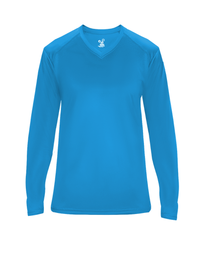 Badger Sport - ULTIMATE LADIES' V-NECK L/S TE (406400)
