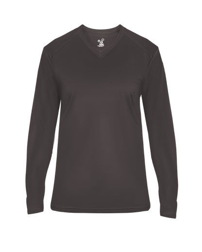 Badger Sport - ULTIMATE LADIES' V-NECK L/S TE (406400)