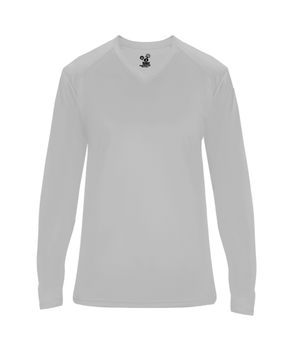 Badger Sport - ULTIMATE LADIES' V-NECK L/S TE (406400)
