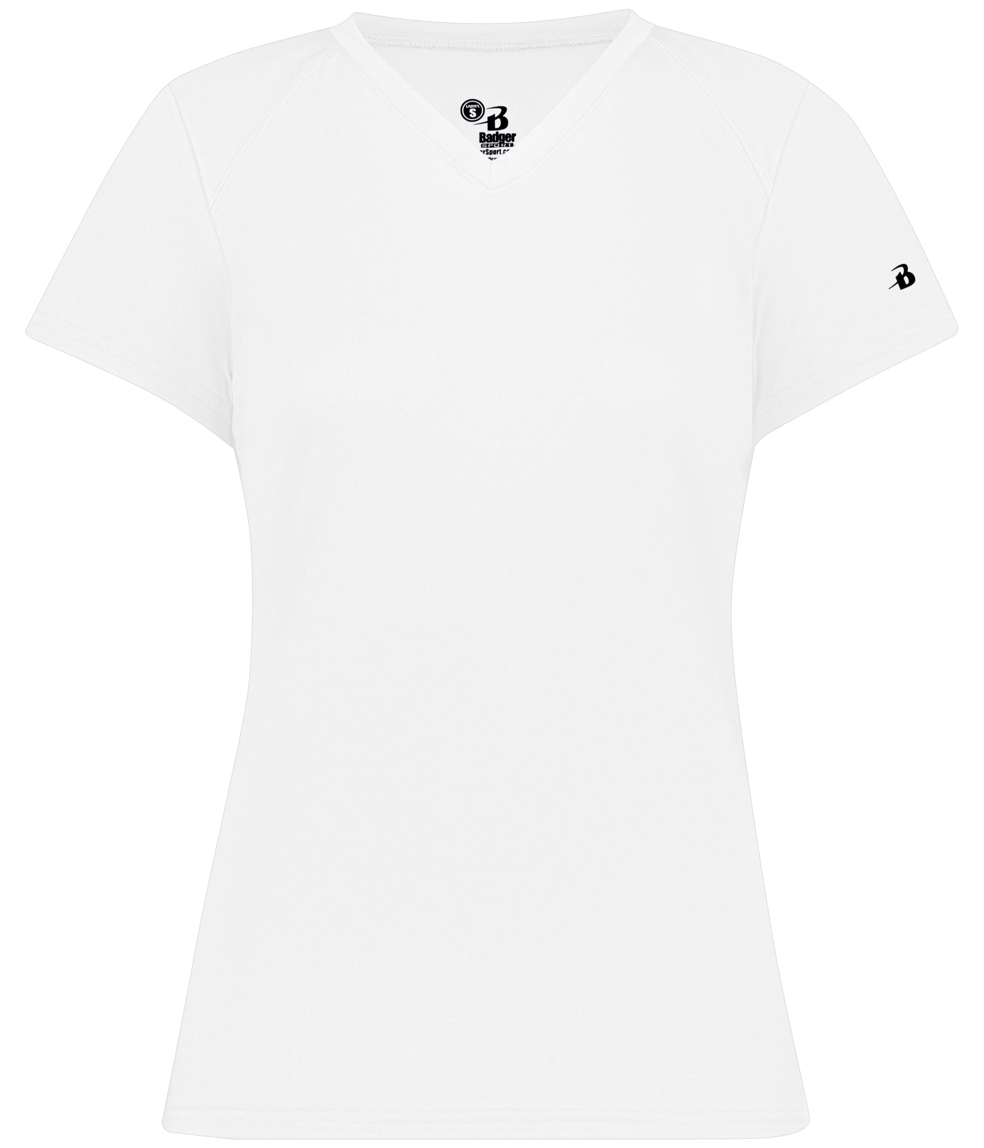 Badger Sport - LADIES B-CORE V-NECK TEE (416200)