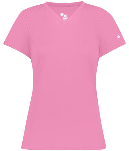 Badger Sport - LADIES B-CORE V-NECK TEE (416200)