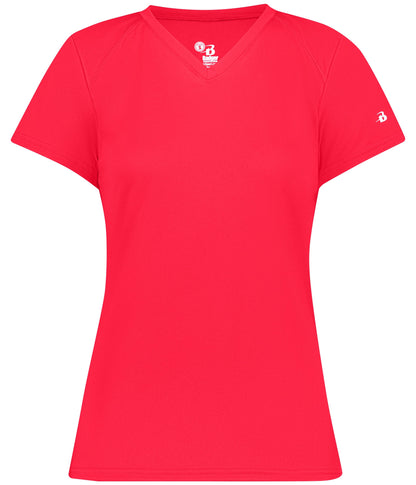 Badger Sport - LADIES B-CORE V-NECK TEE (416200)