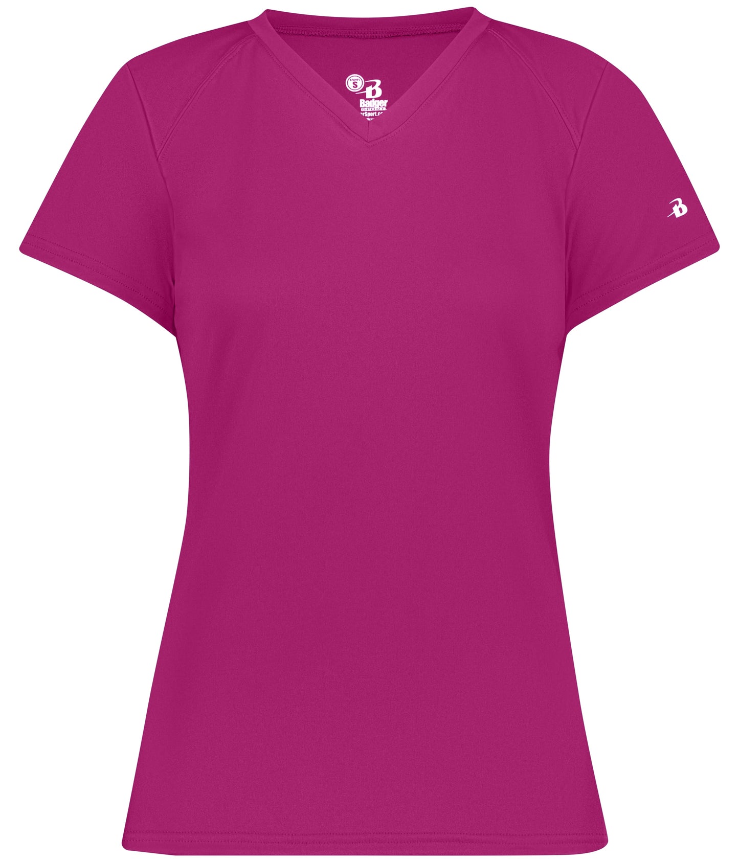 Badger Sport - LADIES B-CORE V-NECK TEE (416200)