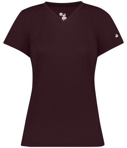 Badger Sport - LADIES B-CORE V-NECK TEE (416200)