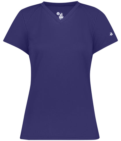 Badger Sport - LADIES B-CORE V-NECK TEE (416200)