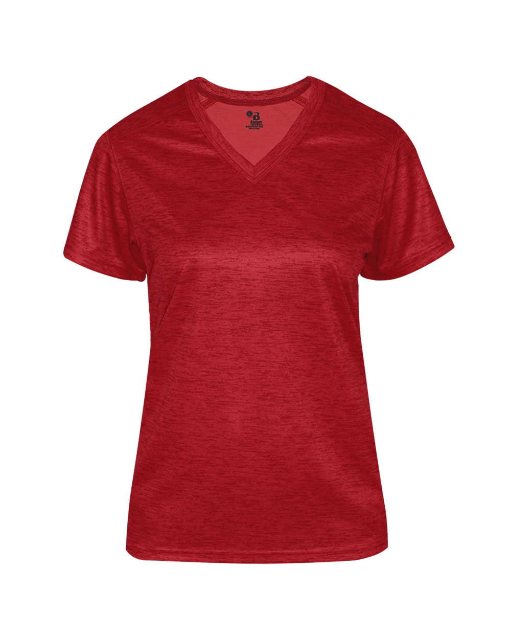 Badger Sport - TONAL BLEND LADIES' V-NECK TEE (417500)