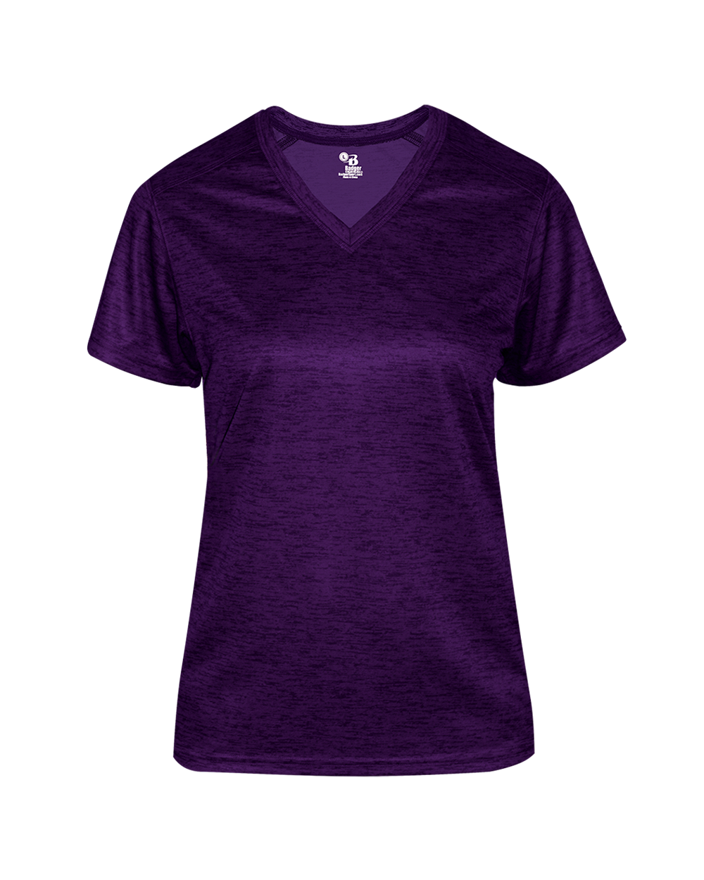 Badger Sport - TONAL BLEND LADIES' V-NECK TEE (417500)