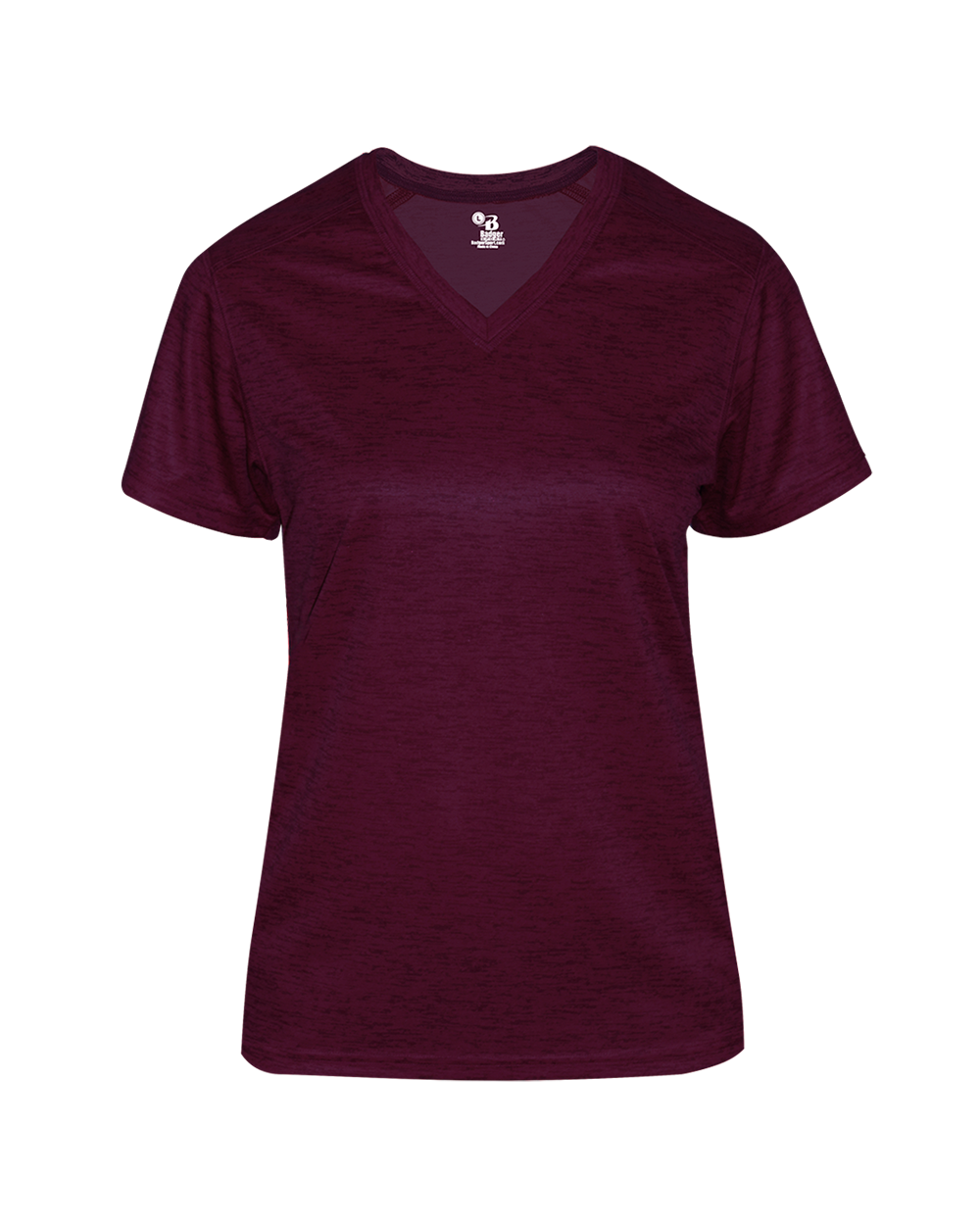 Badger Sport - TONAL BLEND LADIES' V-NECK TEE (417500)