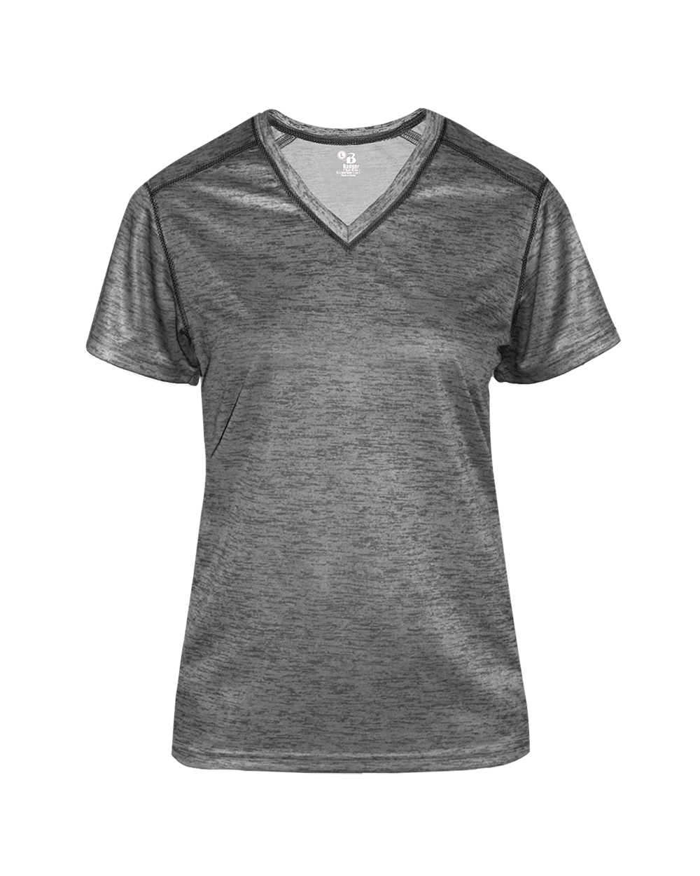 Badger Sport - TONAL BLEND LADIES' V-NECK TEE (417500)