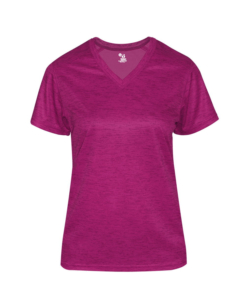 Badger Sport - TONAL BLEND LADIES' V-NECK TEE (417500)